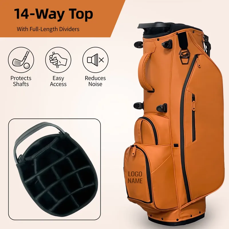 Golf Equipment Logos - Torba golfowa ASL GOLF, wodoodporna, ze